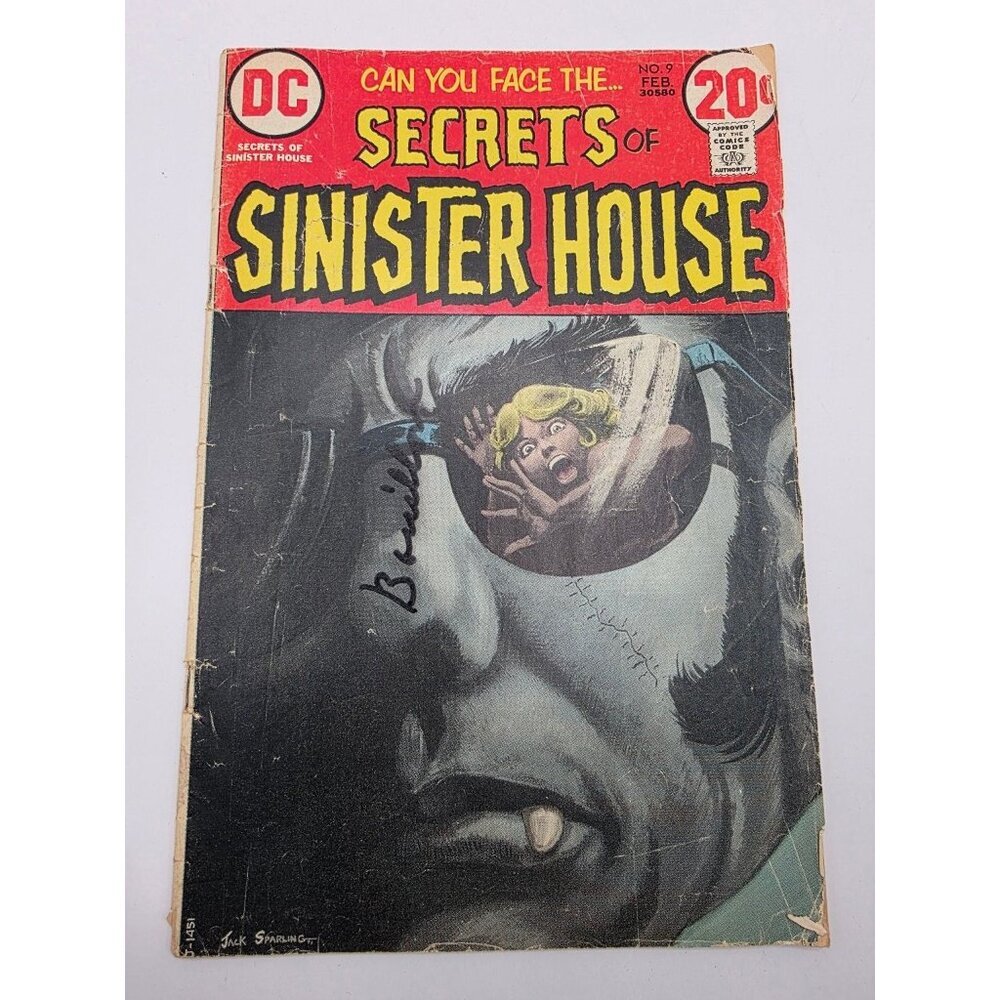 Secrets of Sinister House #7 DC Comics Jack Sparling 1973 Horror